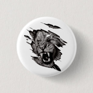 Lion T - Shirt Button