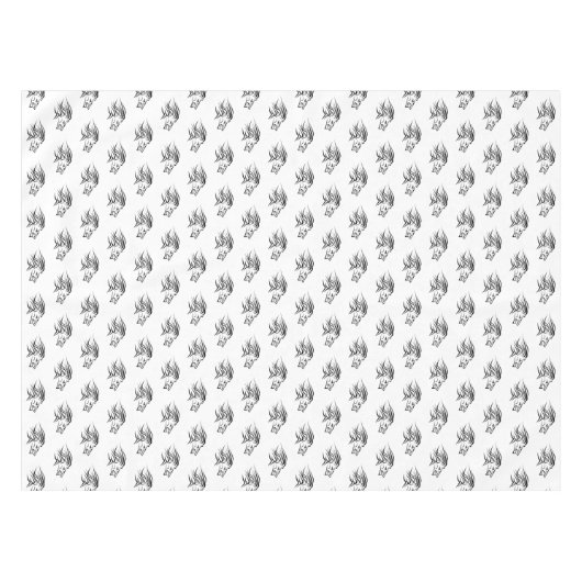 Lion Tablecloth - Ihre Farben Tischdecke (Vorderseite (Horizontal))