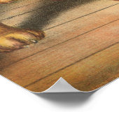 Lion Tamer 1873 Poster (Ecke)