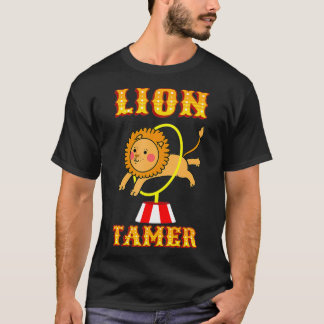 Lion Tamer Costume Circus ThemenGeburtstagsparty T-Shirt