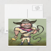 Lion Tamer Postkarte (Vorne/Hinten)