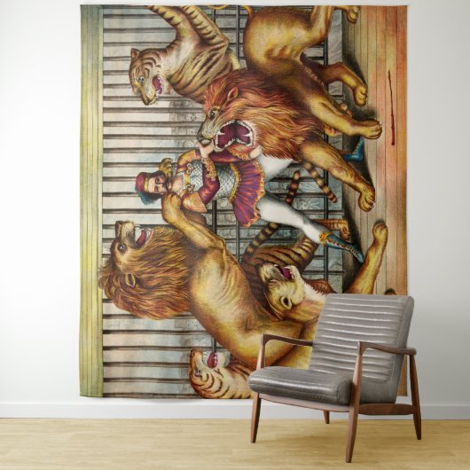 Lion Tamer  Wandteppich (Beispiel)