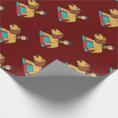 Lion Taming Geschenkpapier (Ecke)