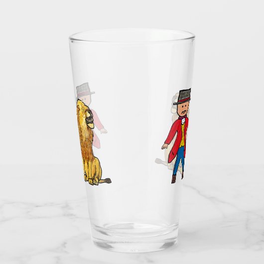 Lion Taming Glas (Rechts)