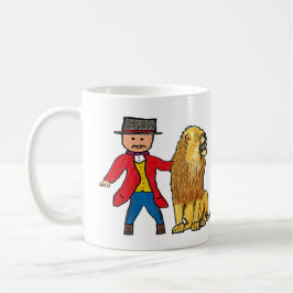 Lion Taming Kaffeetasse