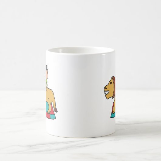 Lion Taming Kaffeetasse (Mittel)