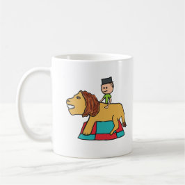 Lion Taming Kaffeetasse