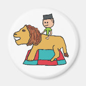 Lion Taming Magnet (Vorne)