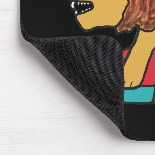Lion Taming Mousepad (Ecke)