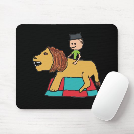 Lion Taming Mousepad (Mit Mouse)