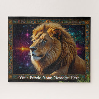 Lion tapestry fantasy painting mosaic diamond puzzle