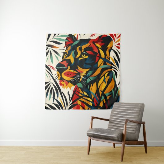 Lion Tapestry Wandteppich (Beispiel)