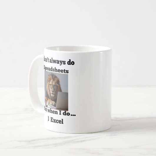 Lion Tasse (Vorderseite Links)