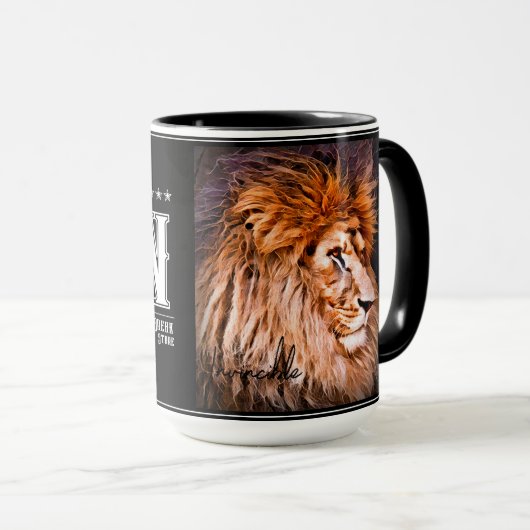 Lion Tasse (VorderseiteRechts)