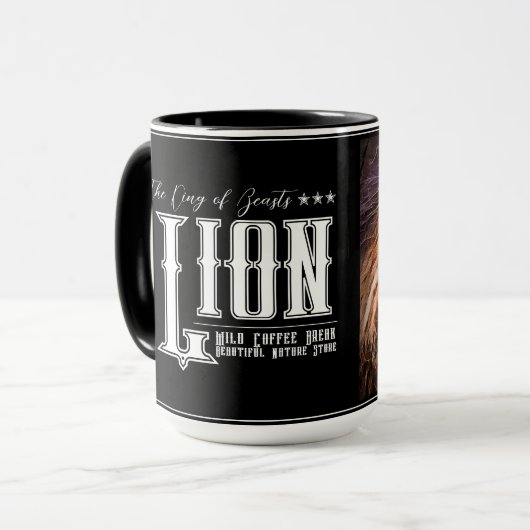 Lion Tasse (Vorderseite Links)
