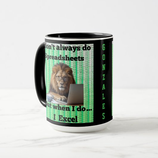 Lion Tasse (Vorderseite Links)