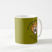 Lion Tasse (VorderseiteRechts)