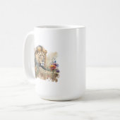 Lion Tasse (Vorderseite Links)