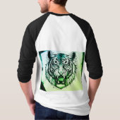 "Lion Tattoo Graphic T-Shirt - Bold & Edgy Men's T (Rückseite)