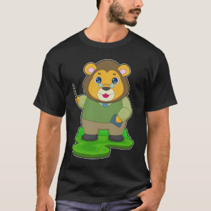 Lion Teacher Pointer T-Shirt