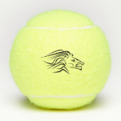 Lion Tennis Balls laufen Tennisbälle (Vorderseite)