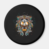 Lion The King of the Jungle Animal Zoo Gift Magnet (Vorne)