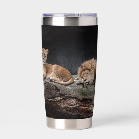 Lion Thermobecher (Vorderseite)