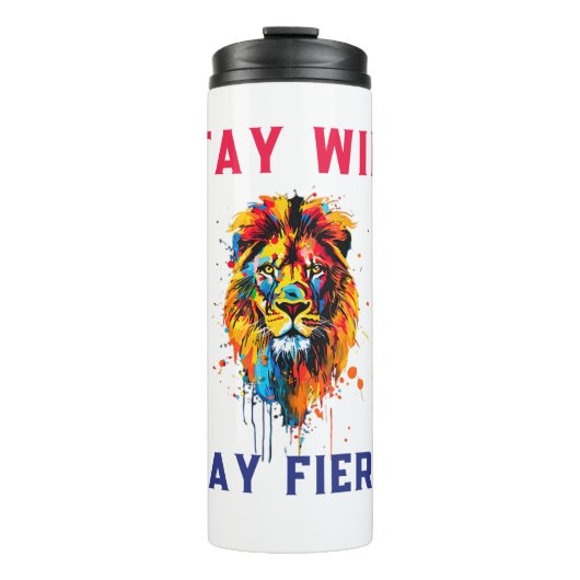 Lion Thermosbecher (Vorderseite)