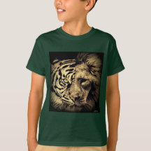 Lion Tiger 2in1 T - Shirt