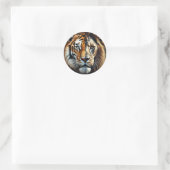 Lion & Tiger Digi Sticker (Tasche)