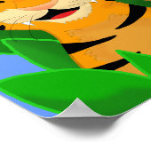 Lion Tiger und Bärenposter Poster (Ecke)