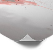 Lion Tinte Poster (Ecke)