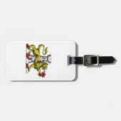 Lion Tower Lilie Wappen Emblem C Gepäckanhänger (Vorderseite horizontal)