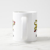 Lion Tower Lilie Wappen Emblem C Jumbo-Tasse (Rückseite)