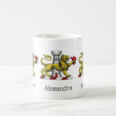 Lion Tower Lilie Wappen Emblem C Kaffeetasse (Mittel)