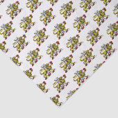 Lion Tower Lilie Wappen Emblem C Seidenpapier (Ausschnitt)