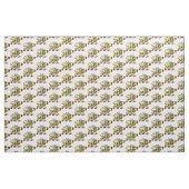 Lion Tower Lilie Wappen Emblem C Stoff (Fat Quarter (45,7 x 55,9 cm))