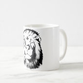 Lion Tribal 002 Tasse (VorderseiteRechts)