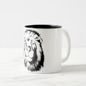 Lion Tribal 002 Tasse (VorderseiteRechts)
