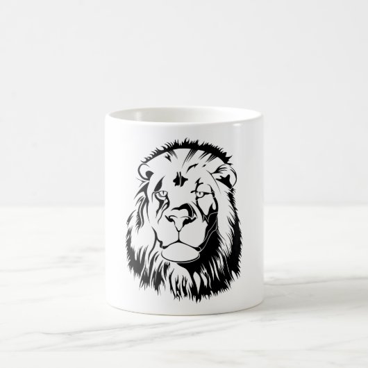 Lion Tribal 002 Tasse (Mittel)