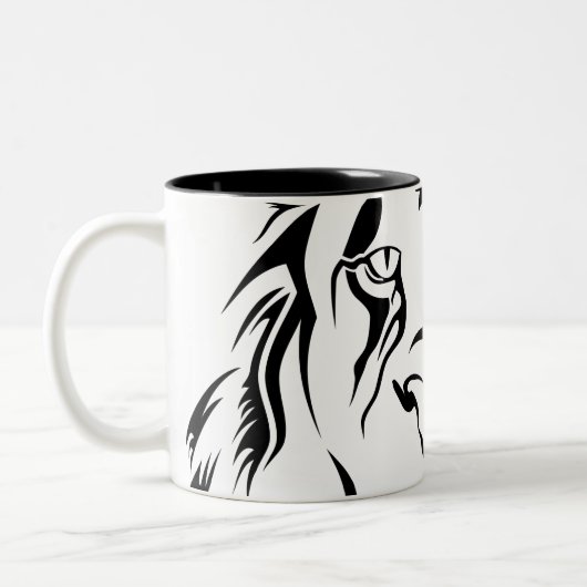Lion Tribal 002 Tasse (Links)