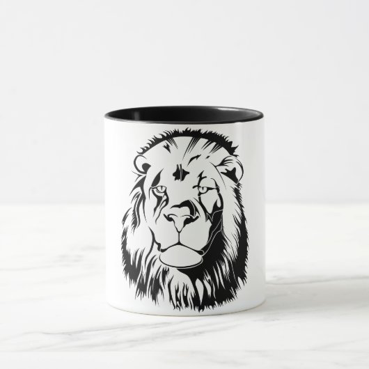 Lion Tribal 002 Tasse (Zentrum)