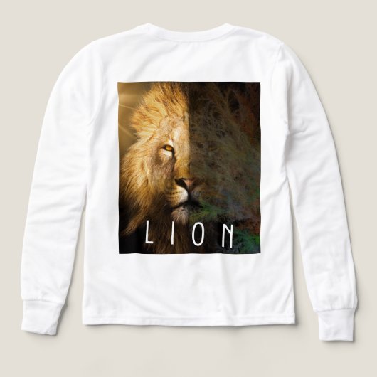 Lion Tshirt (Design Rückseite)