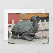 Lion Turtle Postcard Postkarte (Vorne/Hinten)
