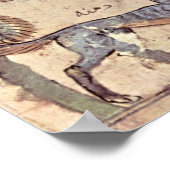 Lion und der Jackal Dimna von Kais Salman Poster (Ecke)