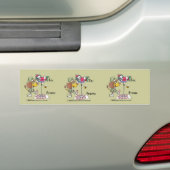 Lion und Lamb Candy Cane Makers Autoaufkleber (Auf Auto)