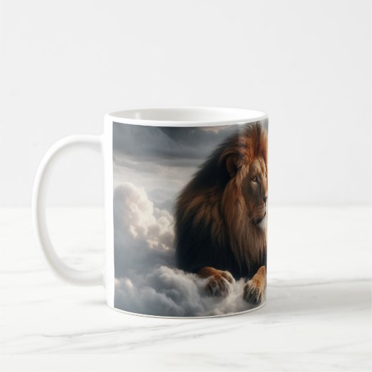 Lion und Lamb Coffee Tasse (Links)