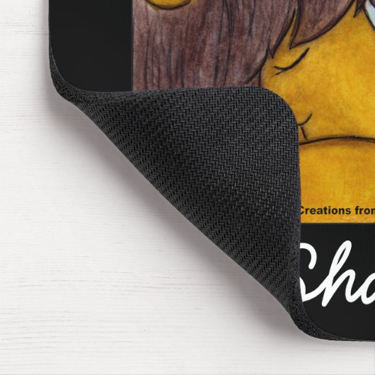 Lion und Lamb Gentle Peace Mousepad (Ecke)