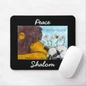 Lion und Lamb Gentle Peace Mousepad (Mit Mouse)