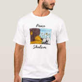 Lion und Lamb Gentle Peace T-Shirt (Vorderseite)